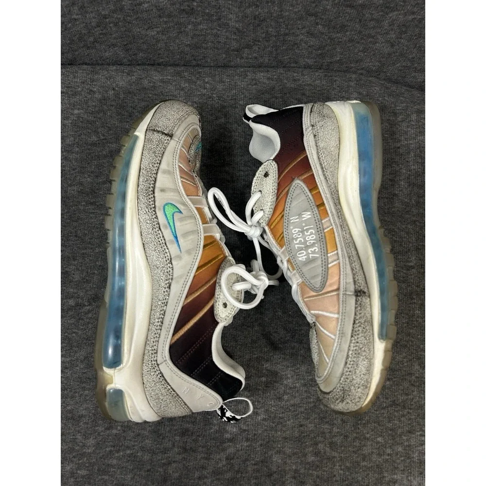 Nike Air Max 98 La Mezcla Men's 10 OA GS Low On Air NYC‎ Cl1502-001 Streetwear